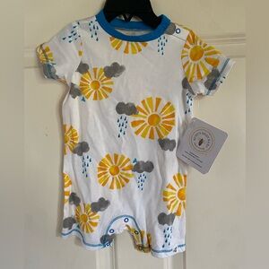 Burts Bee’s Baby sunshine rain cloud onesie